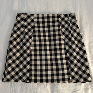 Topshop Plaid Skirt